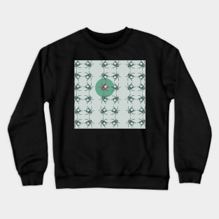 Bee pattern Crewneck Sweatshirt